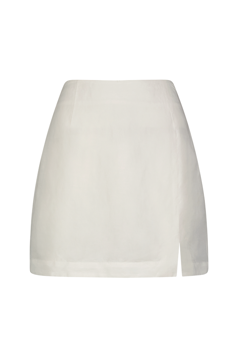 MATTHEW BRUCH Slit Mini Skirt WOMEN'S SKIRTS