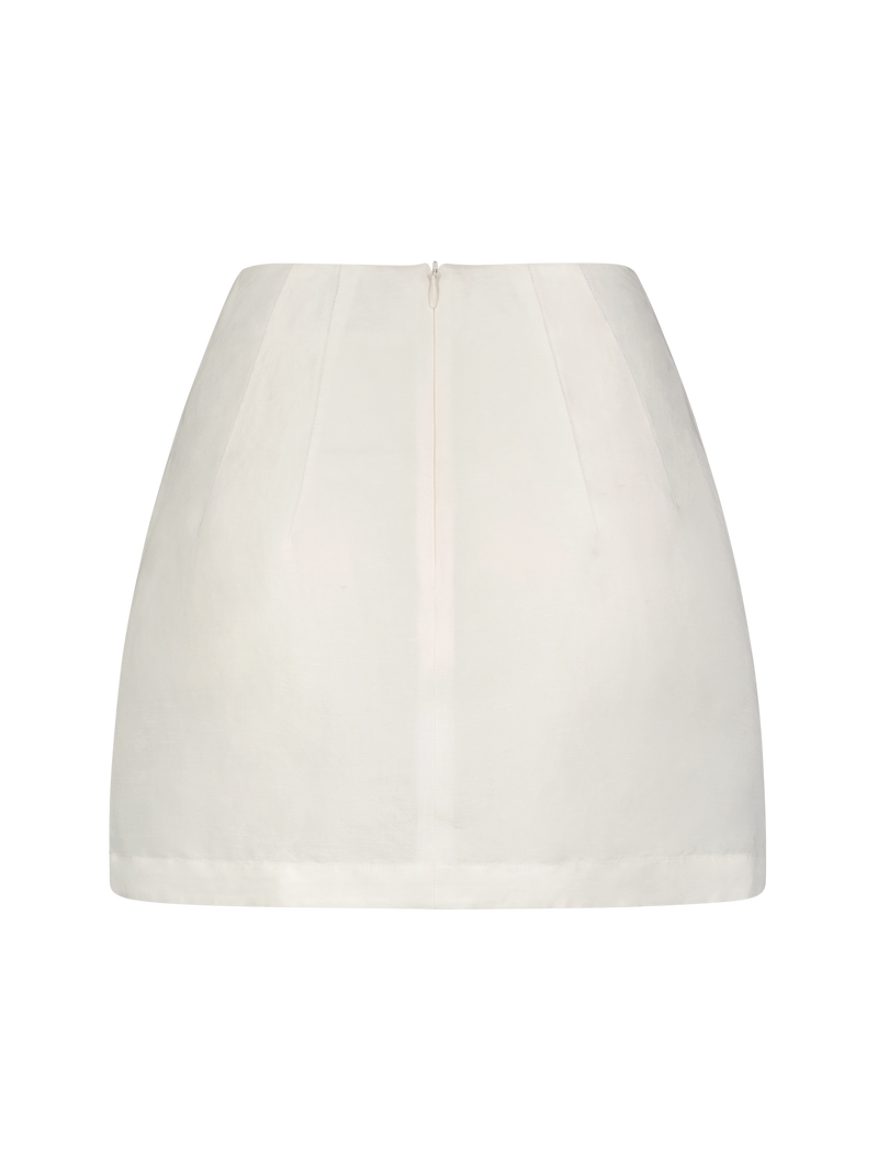 Slit Mini Skirt