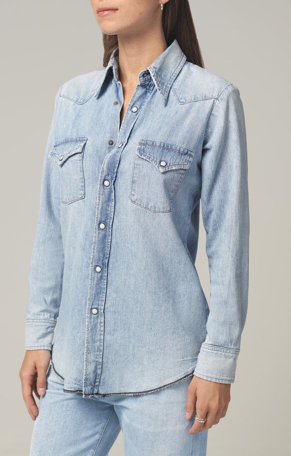 Jules Slim Western Shirt