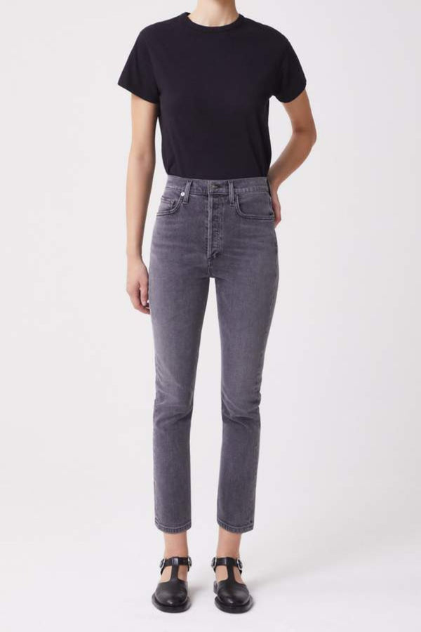 AGOLDE Riley High Rise Straight Crop WOMEN'S JEANS