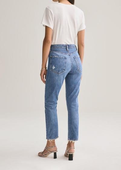 Riley High Rise Straight Crop