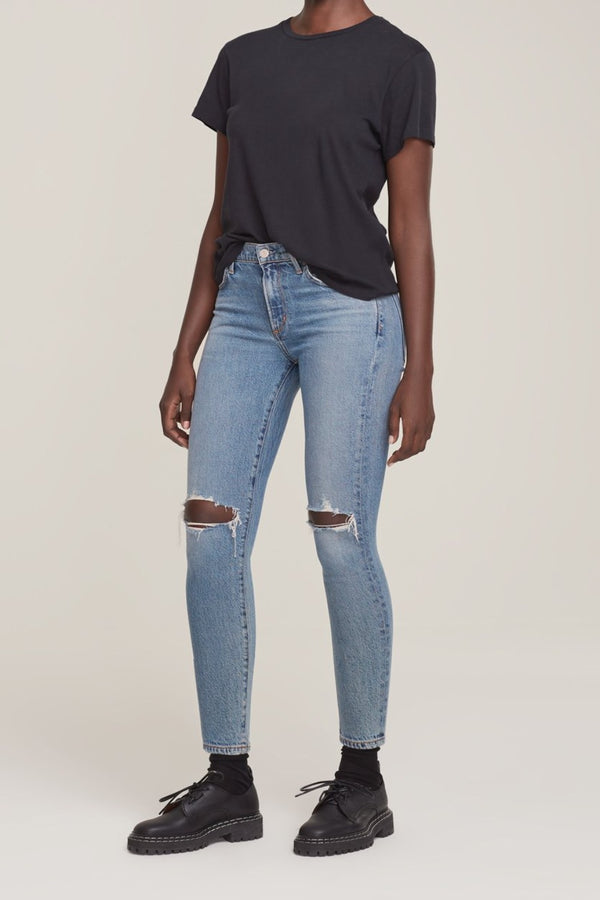 AGOLDE Sophie Mid Rise Ankle Jean WOMEN'S JEANS