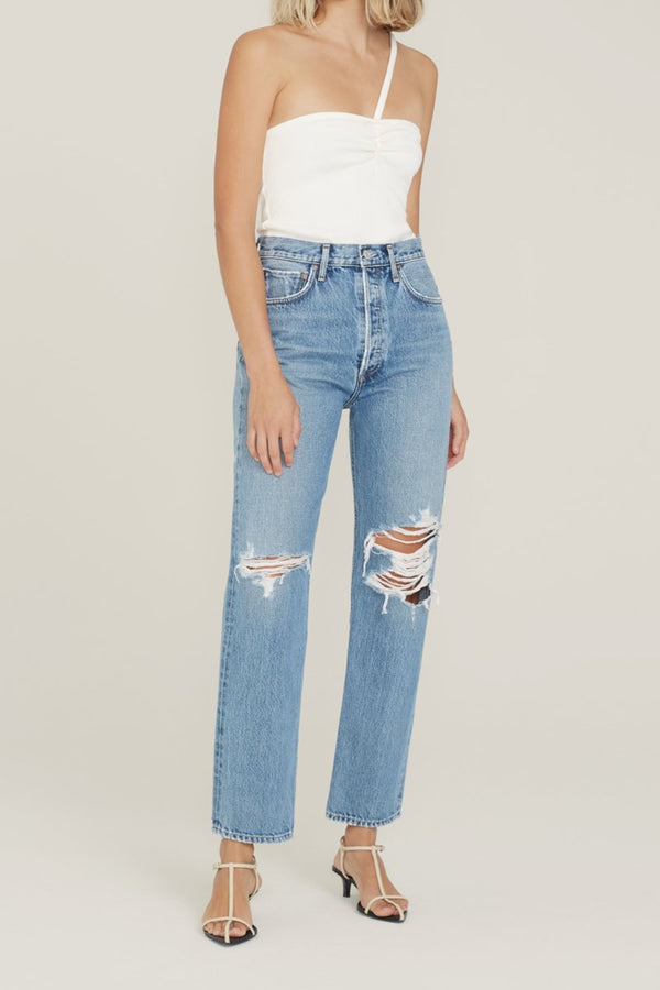 AGOLDE 90's Pinch Waist High Rise Straight WOMEN'S JEANS