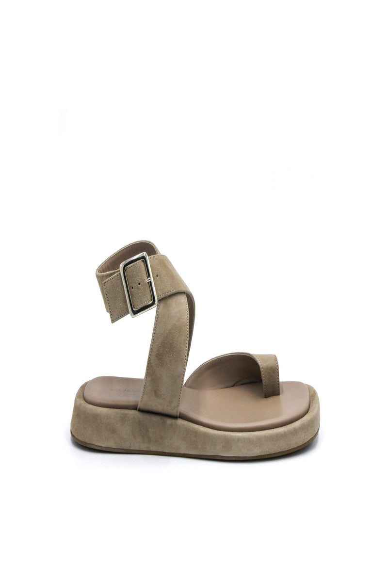 GIA X RHW Rosie 4 Toe Ring Sandal with Wrap Around Ankle Strap WOMEN'S SHOES