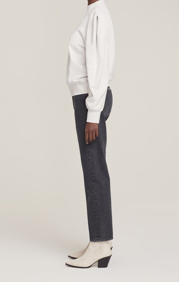 Folded Sleeve Sweatshirt