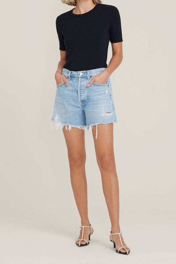 AGOLDE Parker Long Short WOMEN'S SHORTS