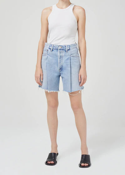 Fold Waistband Shorts