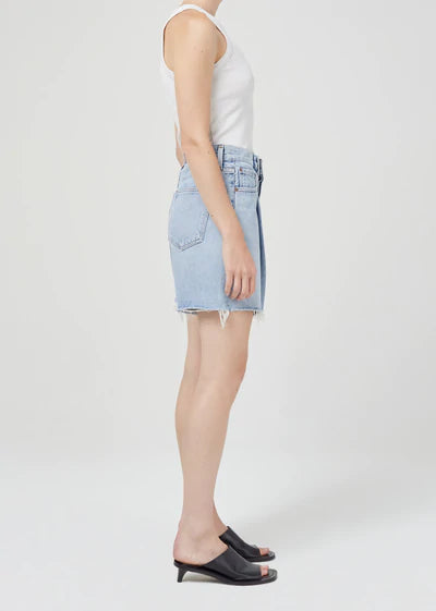 Fold Waistband Shorts