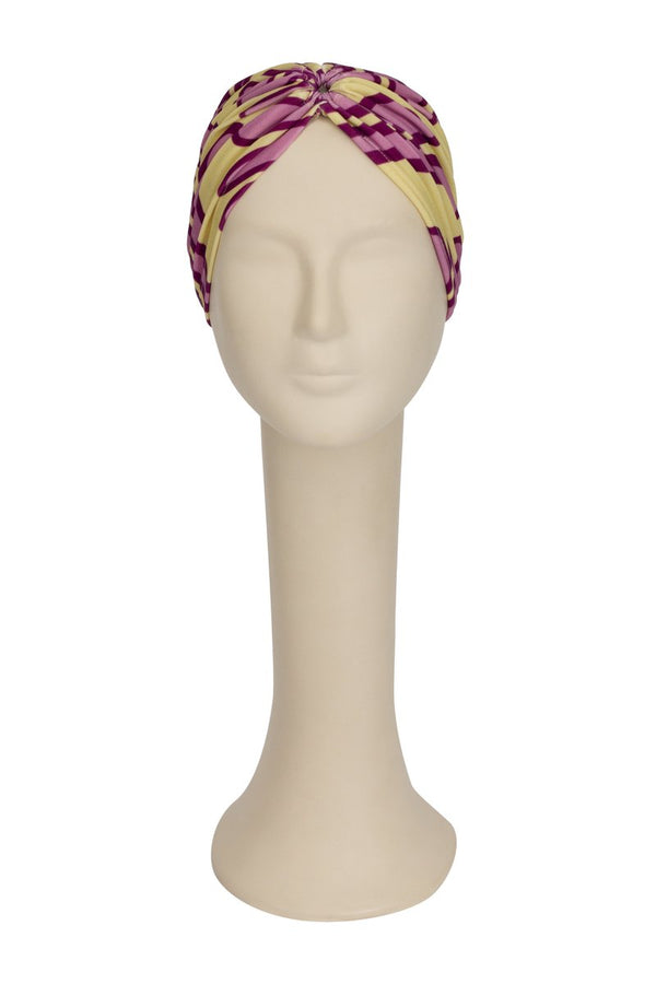 ADRIANA DEGREAS Deco Shell Turban HAIR ACCESSORIES