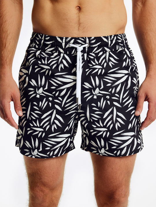 Abstract Print Sport Swim Shorts