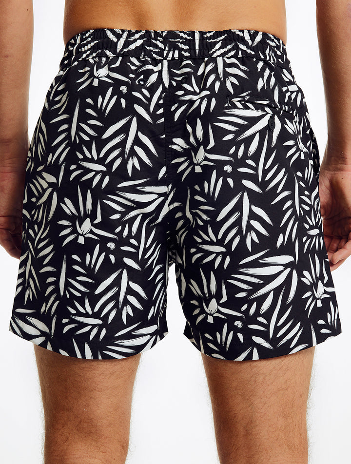 Abstract Print Sport Swim Shorts (Final Sale)
