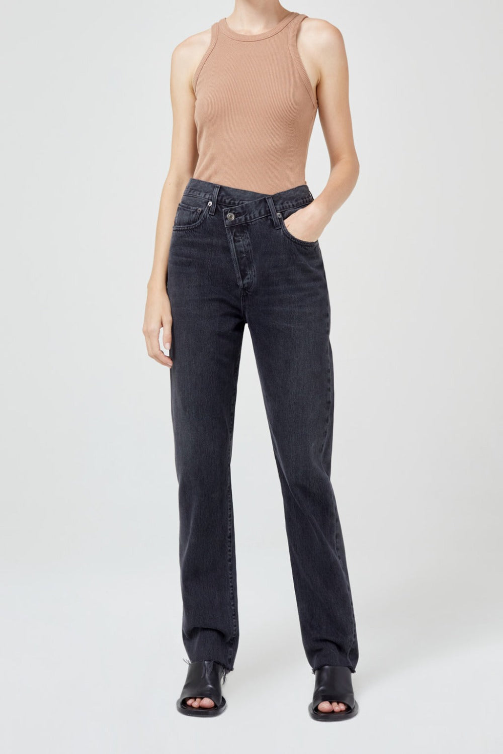 Criss Cross Upsized Jeans Eternal | CURIO Faena Bazaar Miami