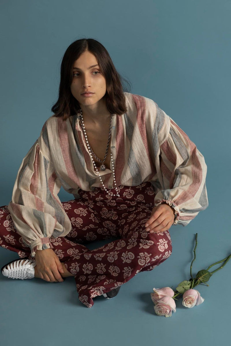 ALIX OF BOHEMIA Poet Britannia Blouse WOMEN'S TOPS