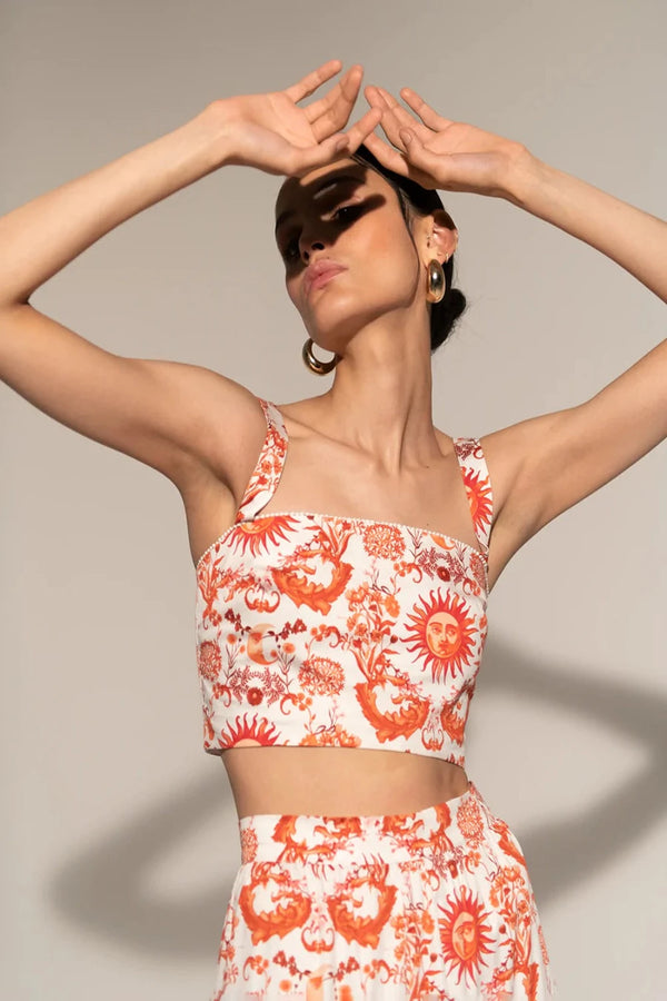 BORGO DE NOR Didi Cotton Top WOMEN'S TOPS