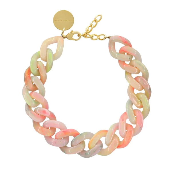 VANESSA BARONI Big Flat Chain Necklace JEWELRY