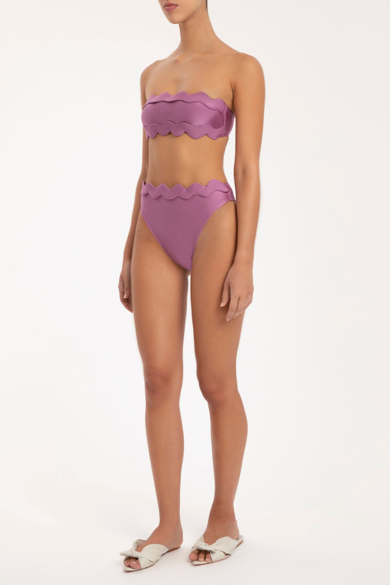 Moves High Leg Bandeau Bikini