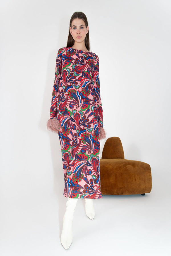 Frankie Crepe Midi Dress