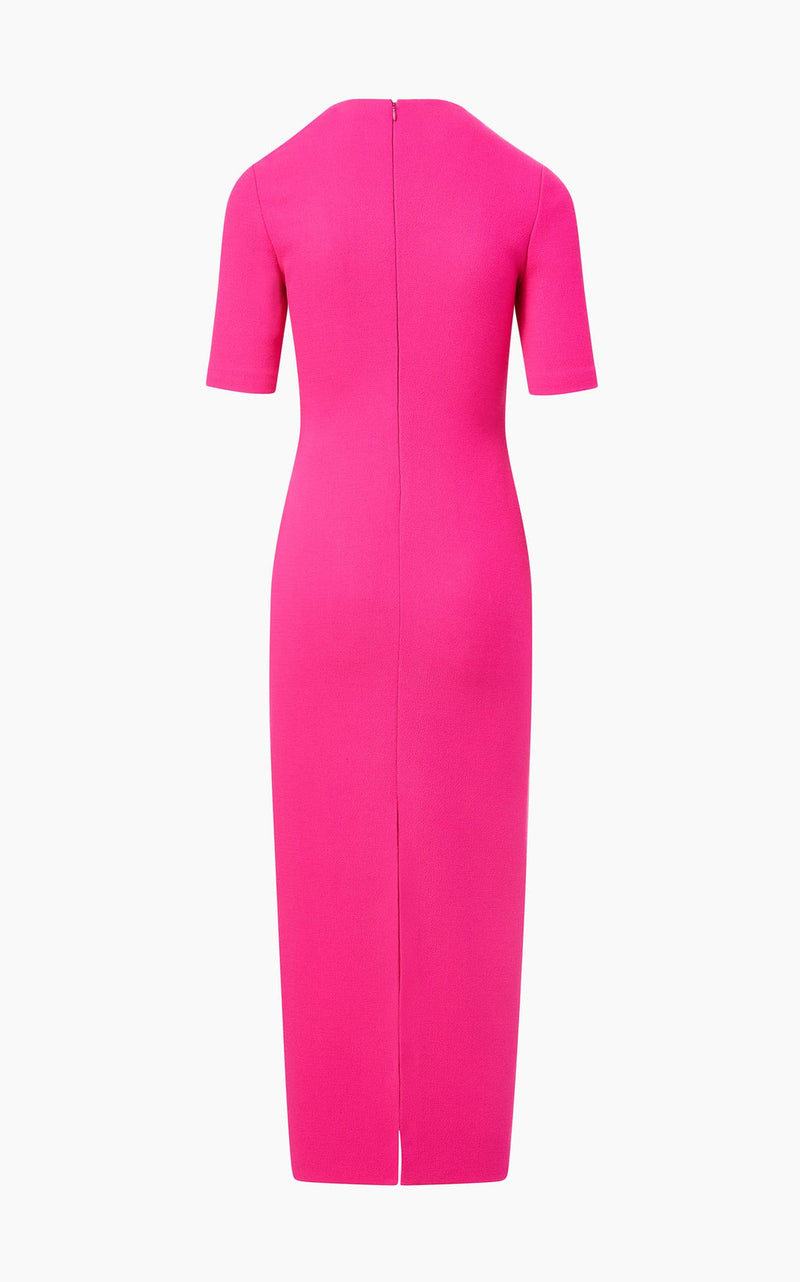 The Meghan Dress in Wool Crepe