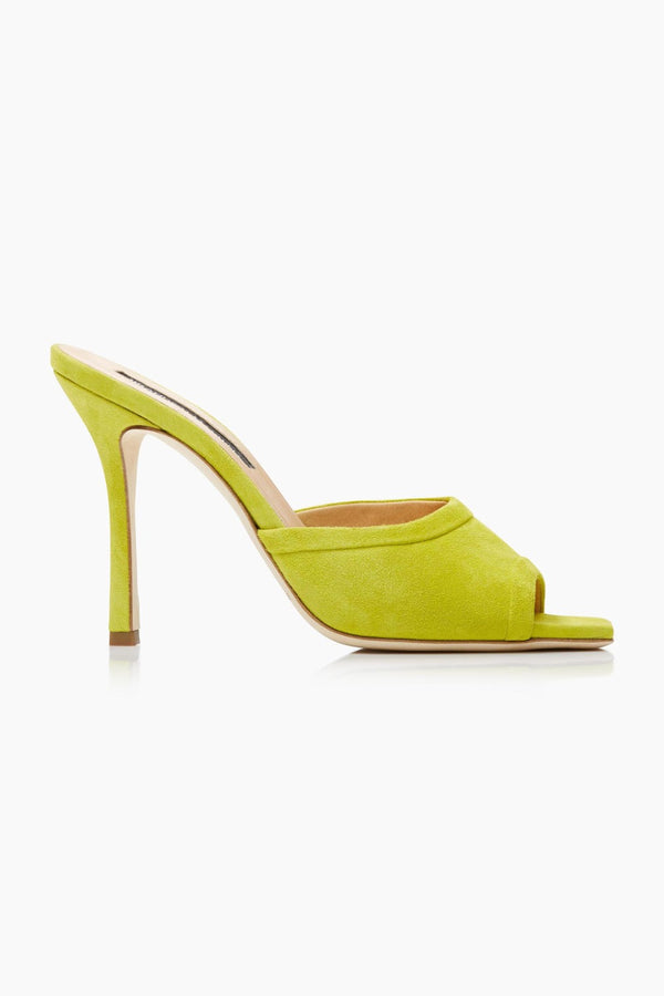 BRANDON MAXWELL The Suede Mules WOMEN'S SHOES