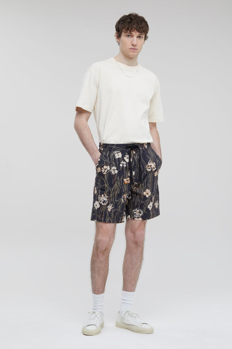 CLOSED Shorts with Flower Print MEN'S SHORTS