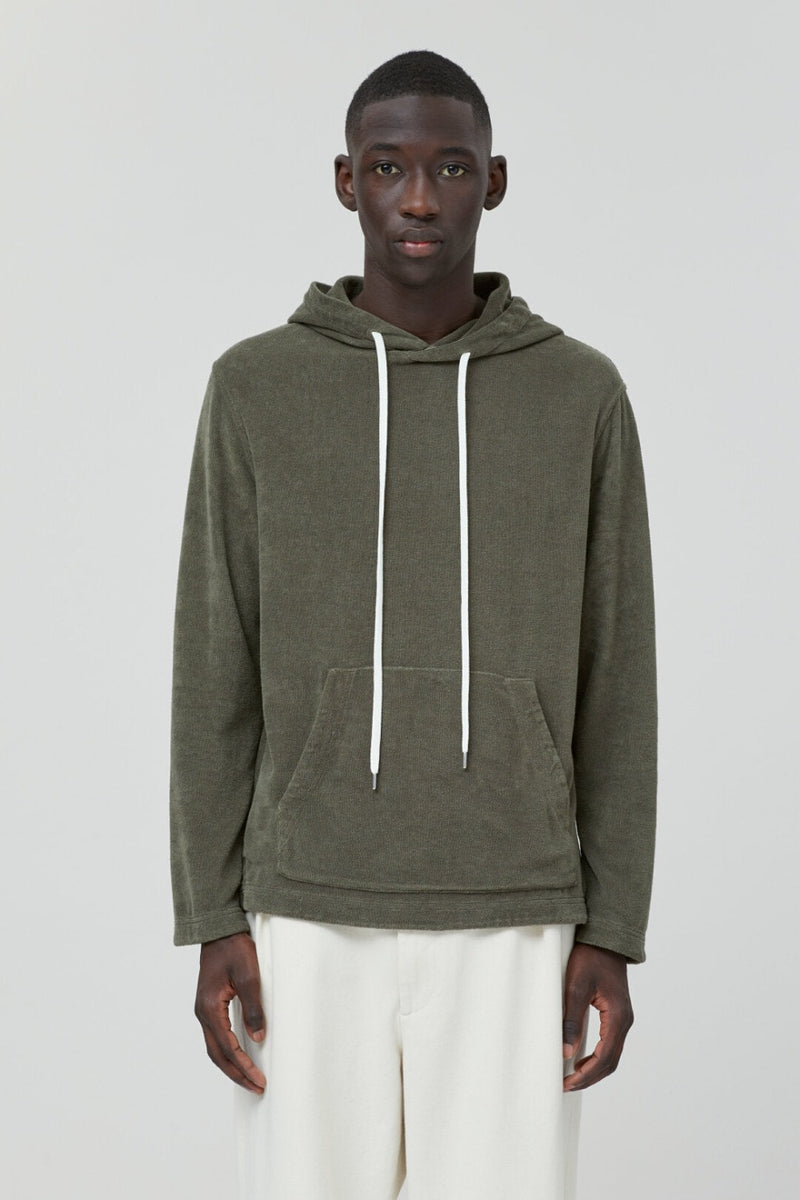 CLOSED Terry Cloth Hoodie MEN'S KNITWEAR