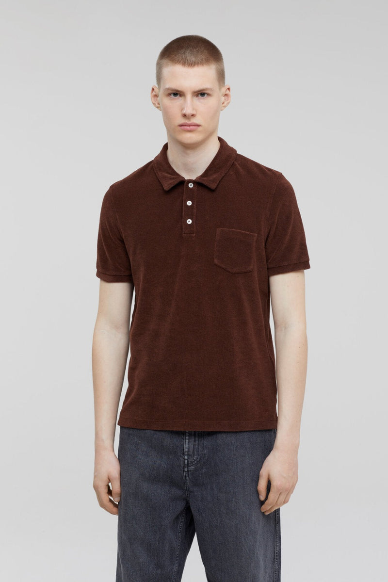 CLOSED S-S Terry Cloth Polo MEN'S TOPS