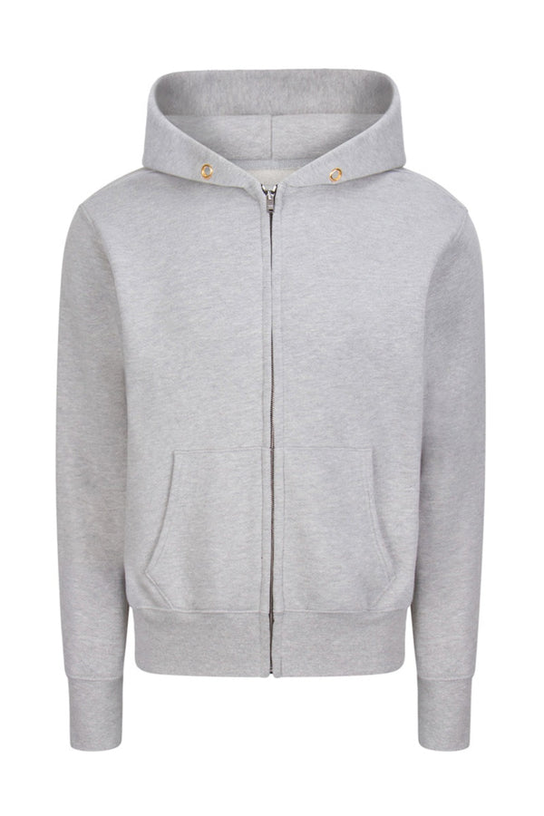 Cropped Zip Hoodie