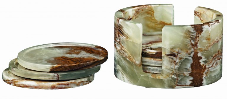 CASA CASA CURATED Onyx Coaster Set of 6 HOME