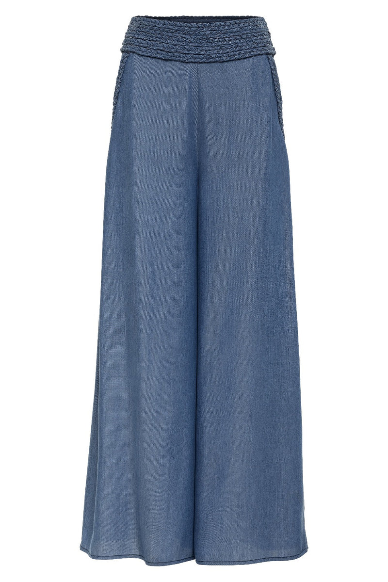 Palazzo Pants Denim