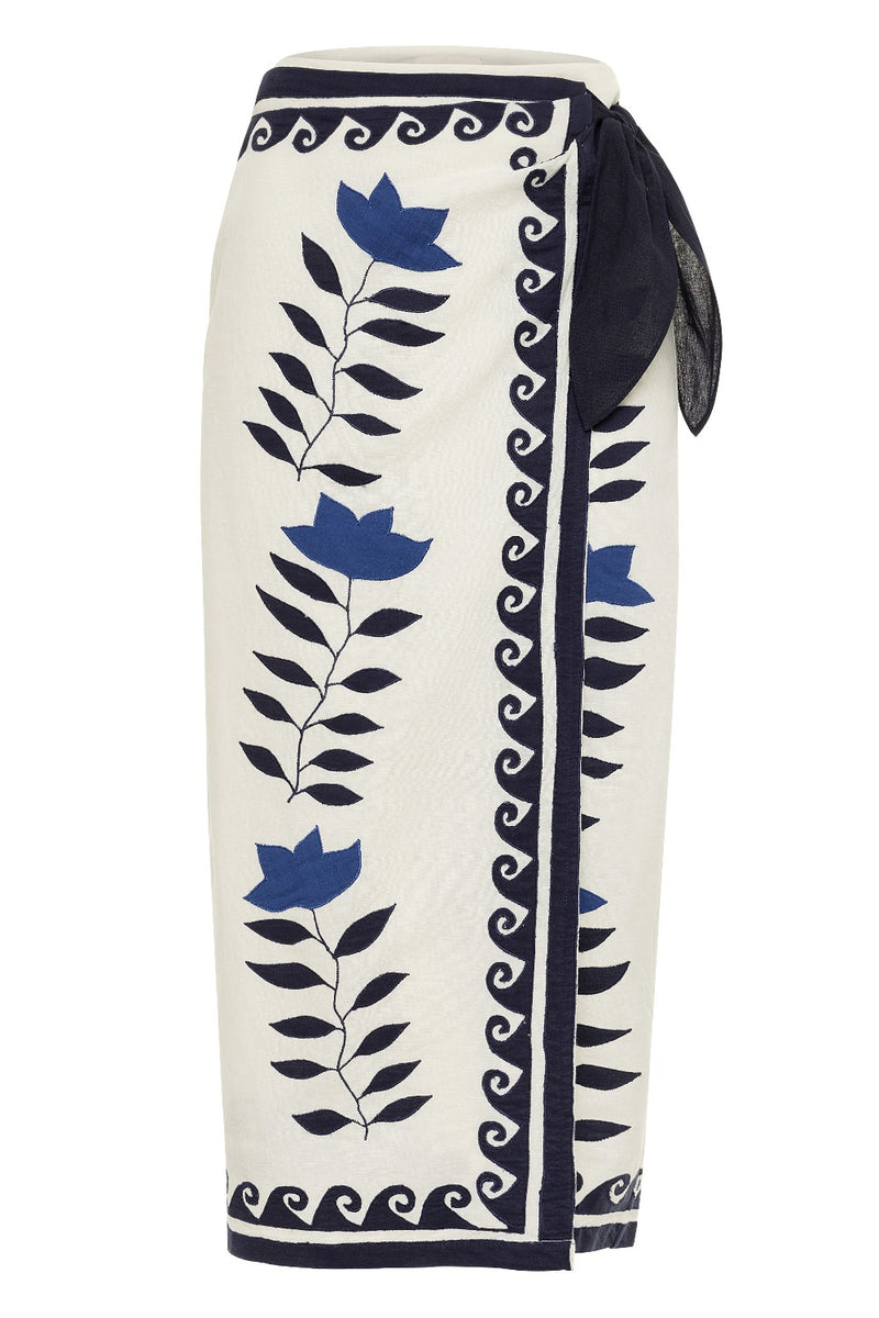 CAROLINA K Loren Wrap Skirt WOMEN'S SKIRTS