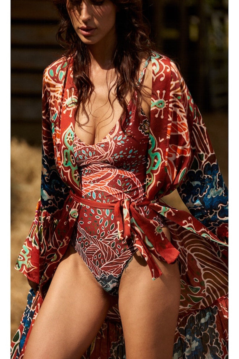 CAROLINA K Marieta One Piece Pajaro WOMEN'S SWIMWEAR