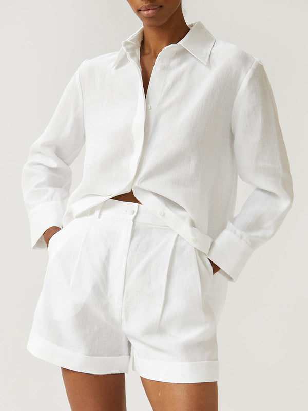 Laia Shirt White