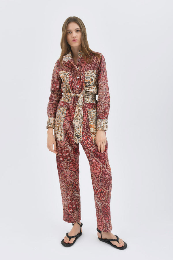 CHUFY WOMEN'S JUMPSUITS Gregory Cairo Red Jumpsuit