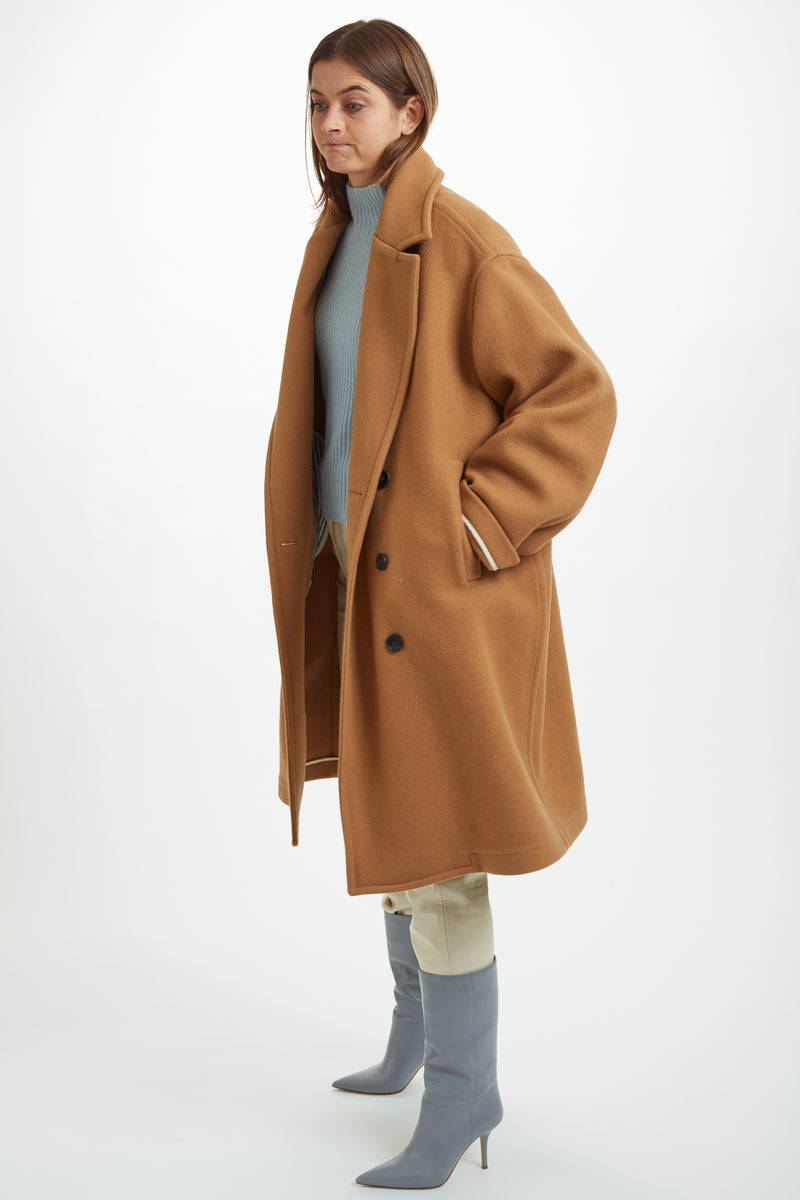 Salted Wool Max Peacoat