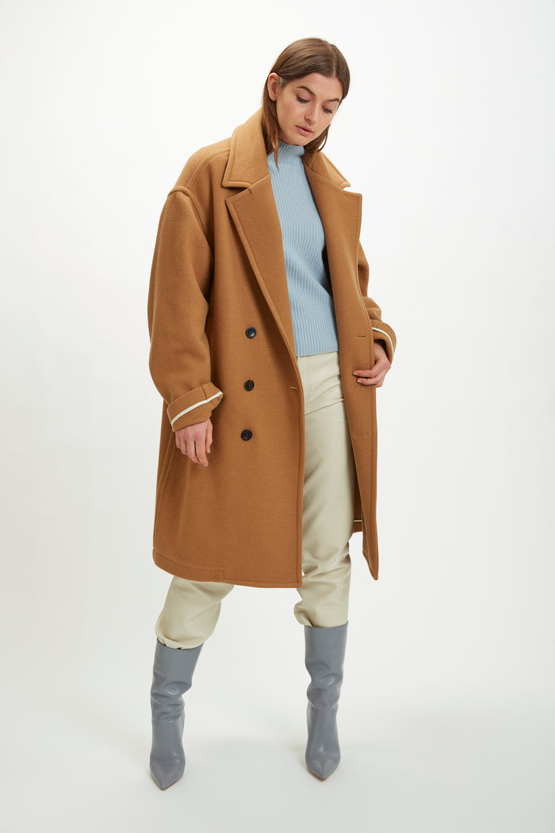 Salted Wool Max Peacoat