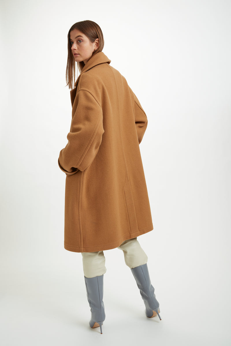 Salted Wool Max Peacoat