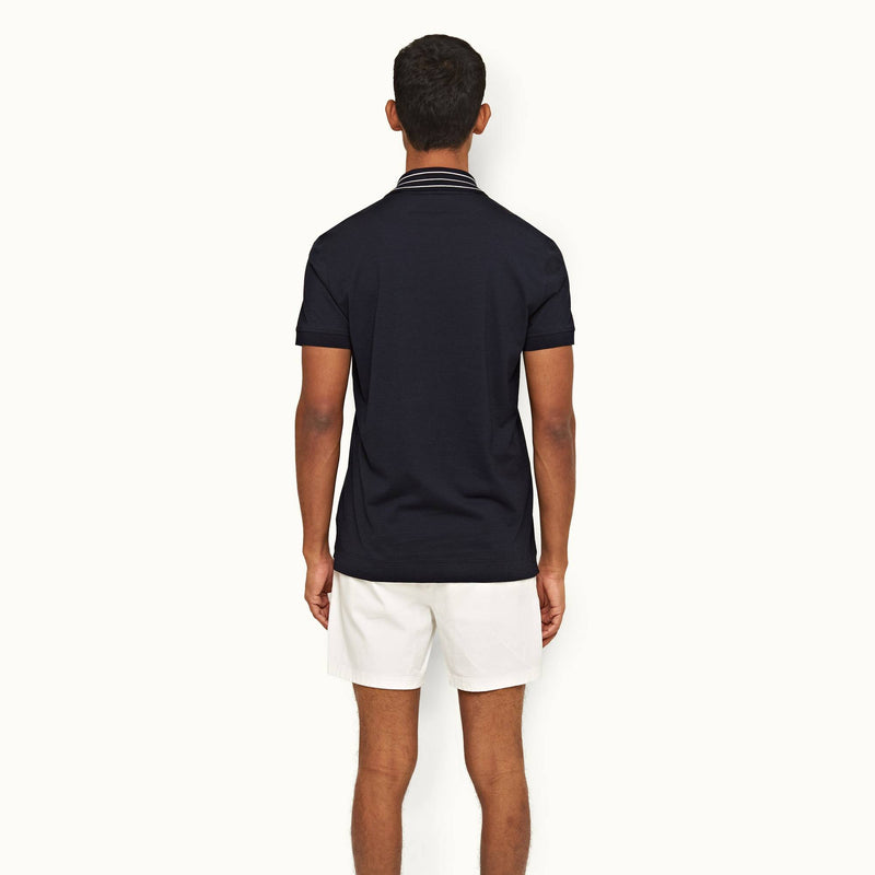 Dominic Stripe Rib Polo