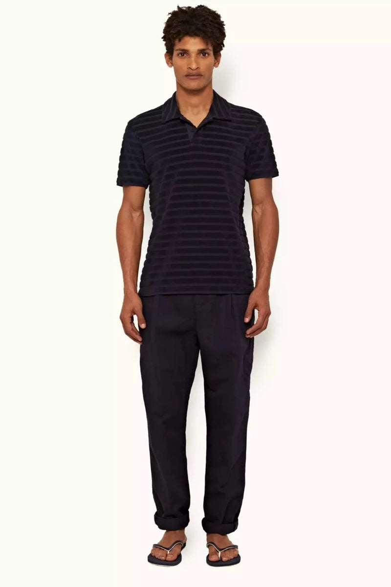 ORLEBAR BROWN Doran Toweling Stripe MEN'S TOPS