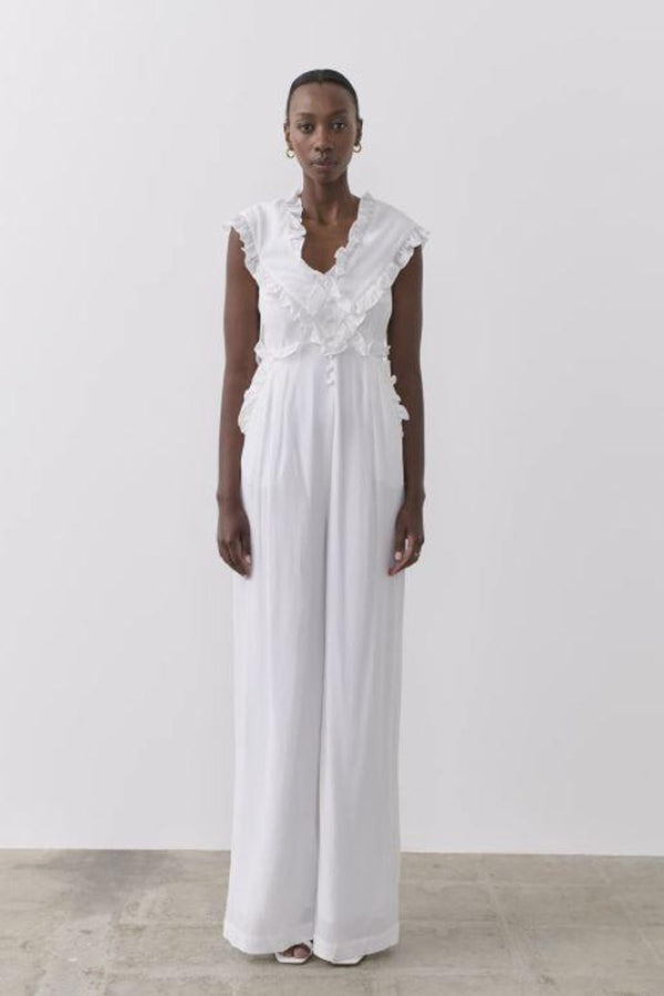 JOSLIN Evelyn Silk Jumpsuit WOMEN'S DRESSES