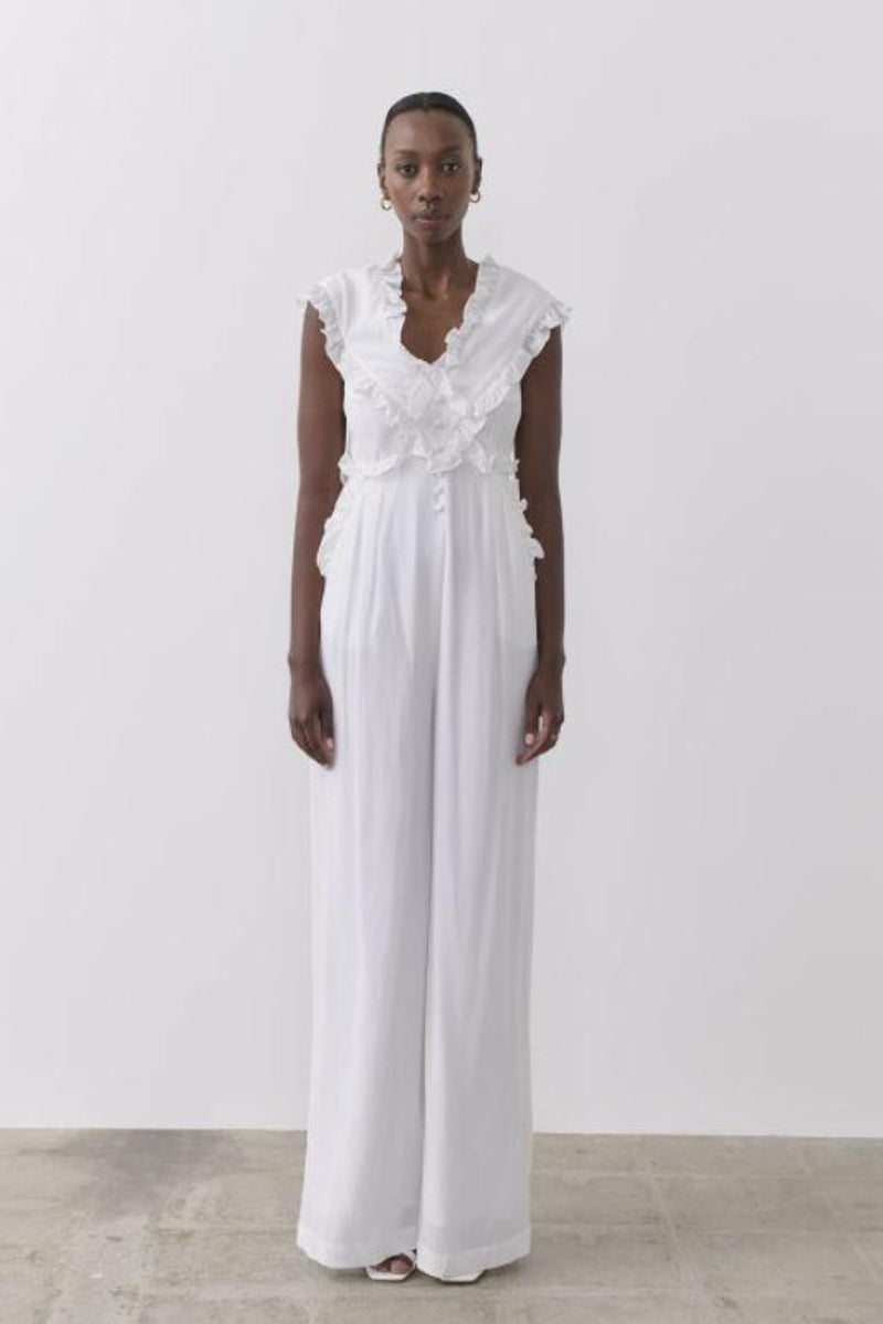 JOSLIN Evelyn Silk Jumpsuit WOMEN'S DRESSES