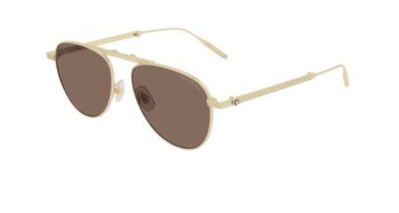 MONTBLANC Foldable Pilot Sunglasses SUNGLASSES