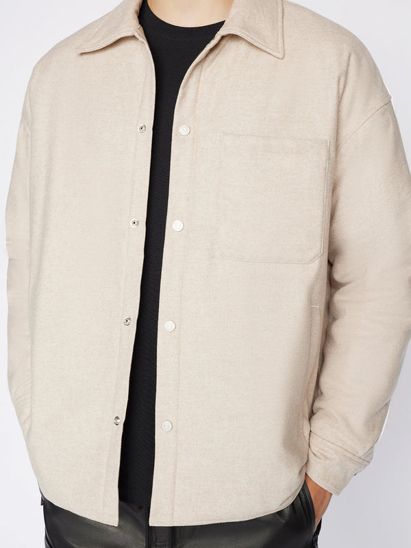 Warm Textured Overshirt