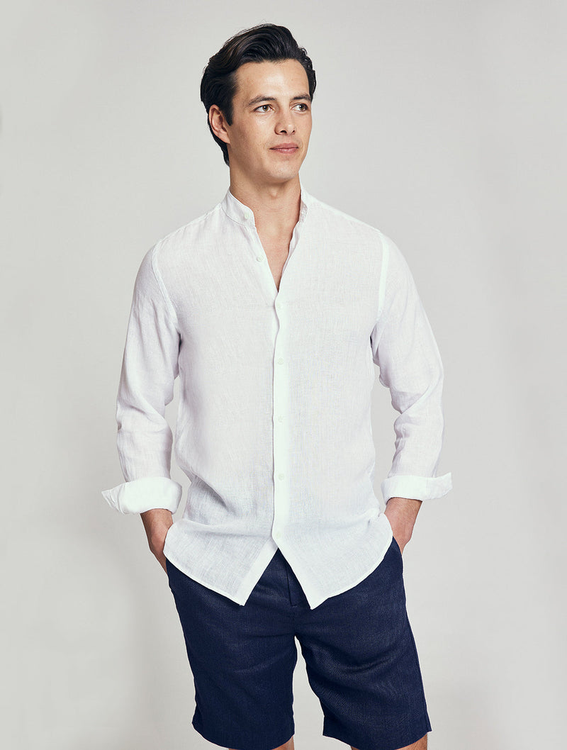 Jorge LS Linen Shirt