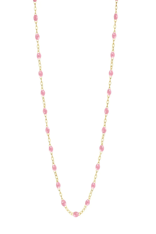 Classic Gigi Fuchsia Necklace YG 17.7