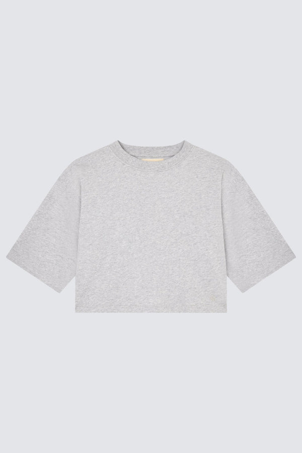 LOULOU STUDIO Gupo Cropped T-Shirt WOMEN'S TEES