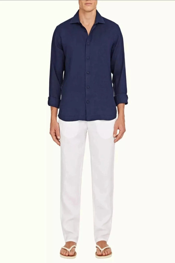 ORLEBAR BROWN Giles Smart Linen Cut MEN'S TOPS