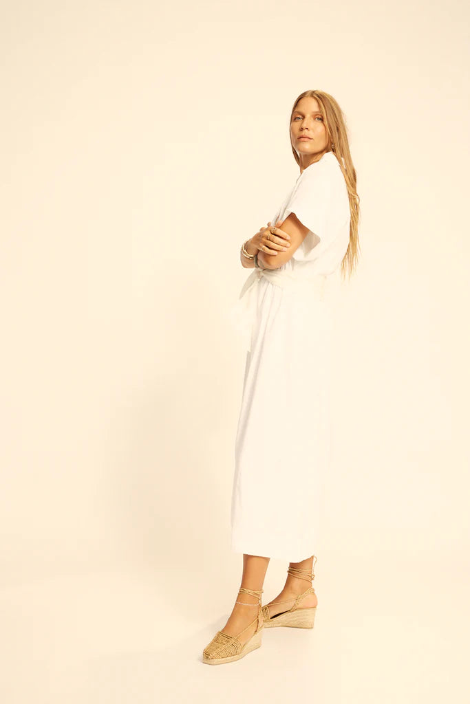 Harper Maxi white Flat Cotton