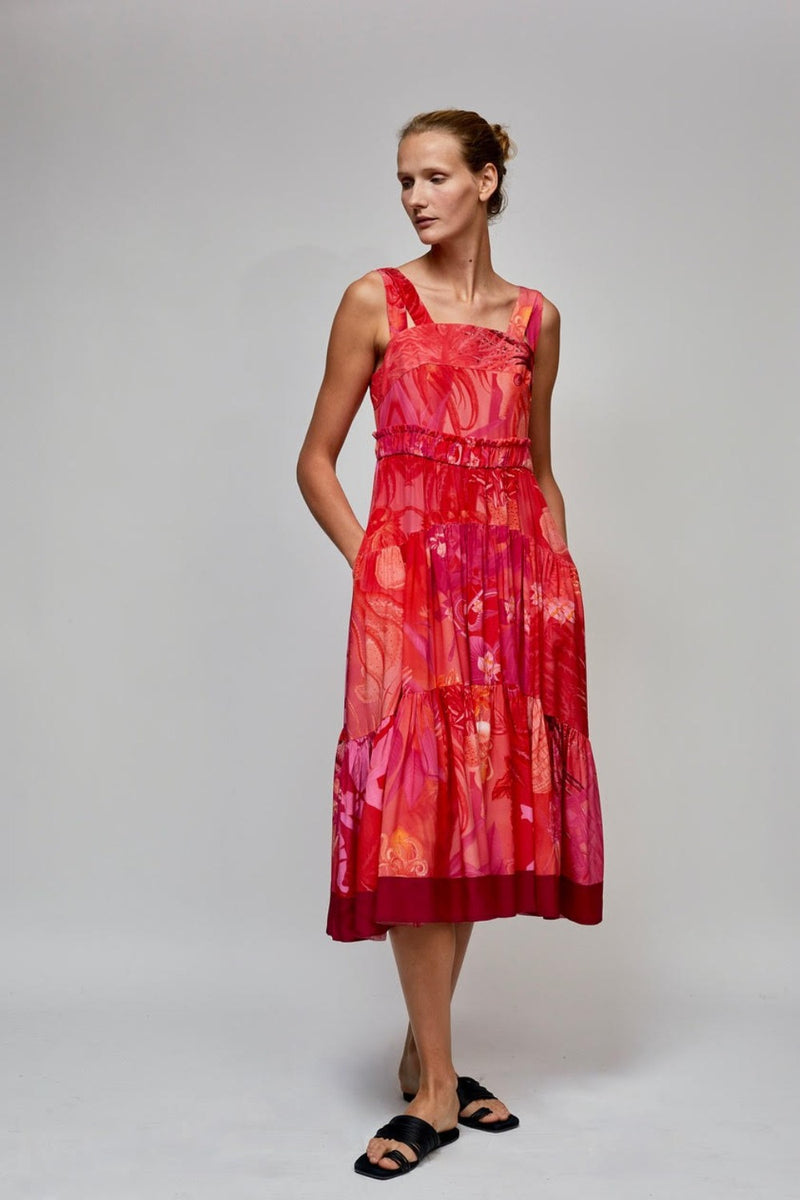 Hera Print Dress