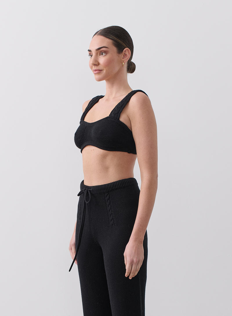 Brooklyn Cashmere Knit Bralette