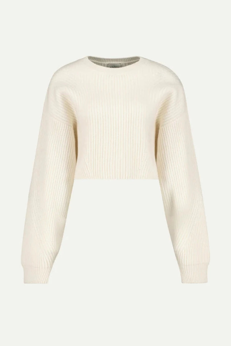 LE KASHA Yucutan Oversized Cropped Sweater WOMEN'S KNITWEAR